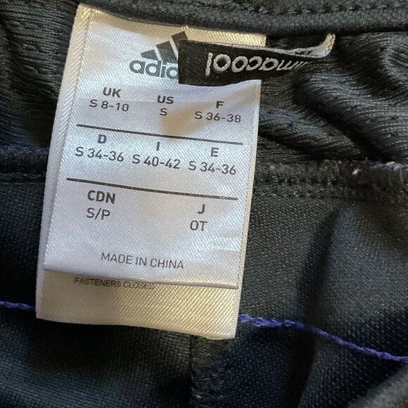Adidas Climacool Joggers Black and Purple Size S US - Picture 3 of 4